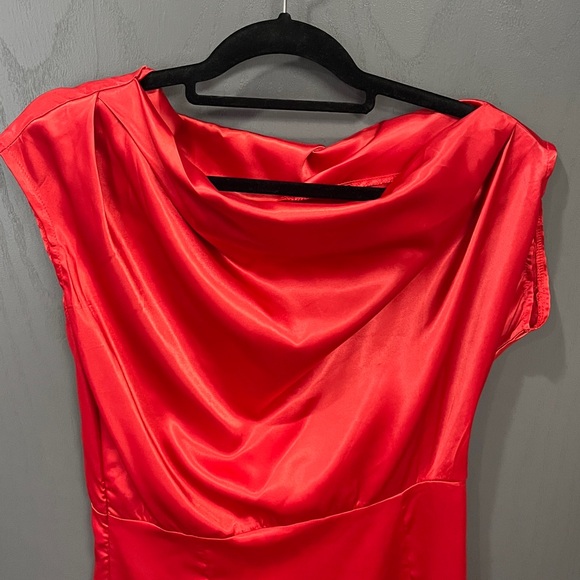 Red Mini Dress - Picture 2 of 2